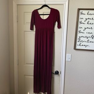 New Size small maroon dress